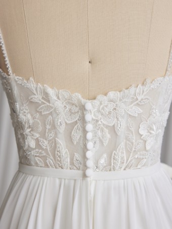 Rebecca Ingram VAUGHN (23RS719A01 - Unlined Bodice) VAUGHN (23RS719A01 - Unlined Bodice) #5 default Ivory/Silver Accent thumbnail