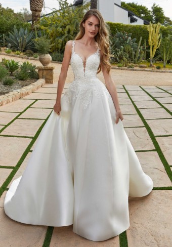 Morilee Moira 4133 #0 default Ivory thumbnail