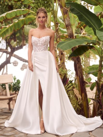 Rebecca Ingram Twyla TWYLA (24RS197A01) #0 default All Ivory (gown with Ivory Illusion) thumbnail