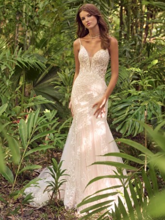 Maggie Sottero Sydney SYDNEY (24MS238A01) #0 default Ivory/Silver Accent thumbnail