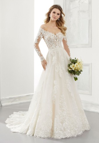 Morilee 2196 Ambrosia #0 default Ivory thumbnail