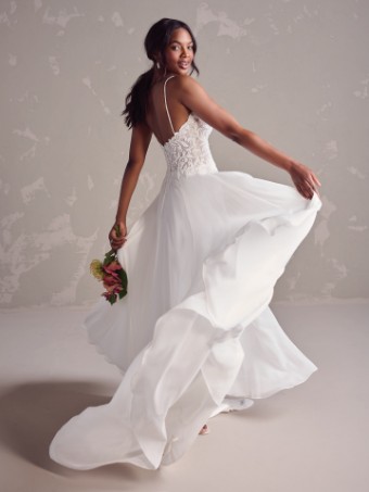 Rebecca Ingram Poppy POPPY (24RS155A01) #4 default Ivory (gown with Natural Illusion) thumbnail