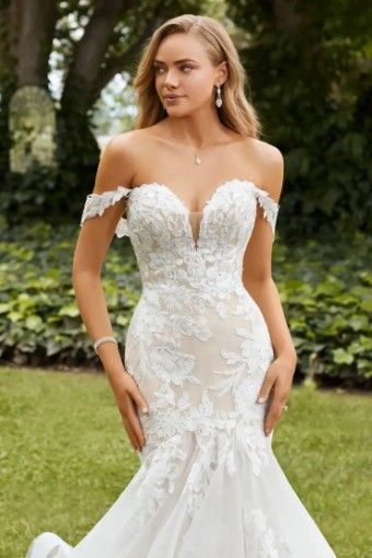 Sophia Tolli Y22262 Indiana #1 Ivory thumbnail