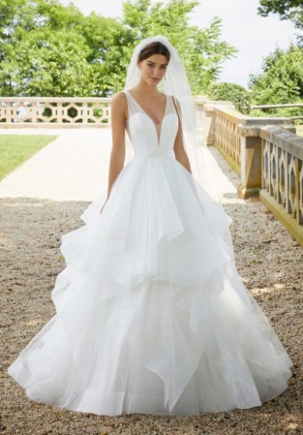 Morilee 5818 DISCONTINUED Stella #0 default Ivory thumbnail
