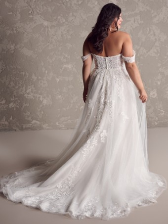 Maggie Sottero Marguerite with Glitter Tulle Marguerite with Glitter Tulle #3 Ivory/Ivory Illusion thumbnail