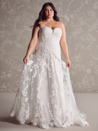 Maggie Sottero DEMETRIA (24MS185A01 - Unlined bodice) DEMETRIA (24MS185A01 - Unlined bodice) #4 default Ivory thumbnail