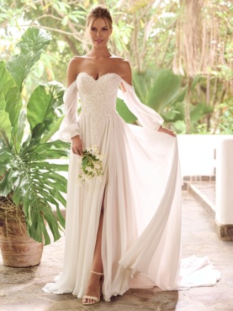 Maggie Sottero Dagney Dagney #0 default Ivory/Nude thumbnail