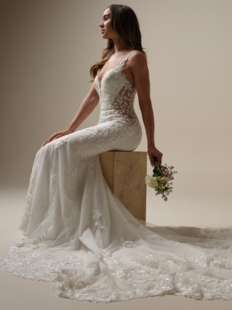 Maggie Sottero Keegan Keegan #4 Ivory thumbnail