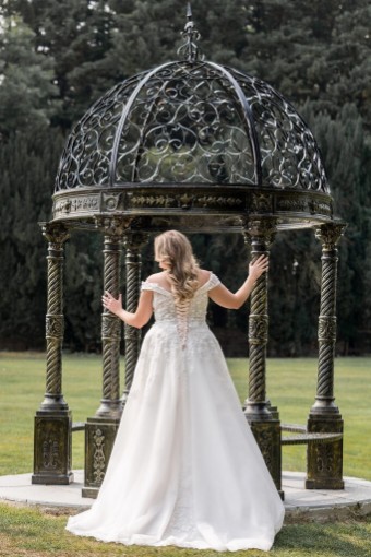 Envy by Phoenix Blossom PH8238 WITH FLUTTER SLEEVE- SPECIFY WHEN ORDERING Blossom PH8238 WITH FLUTTER SLEEVE- SPECIFY WHEN ORDERING #1 default Ivory/Ivory thumbnail