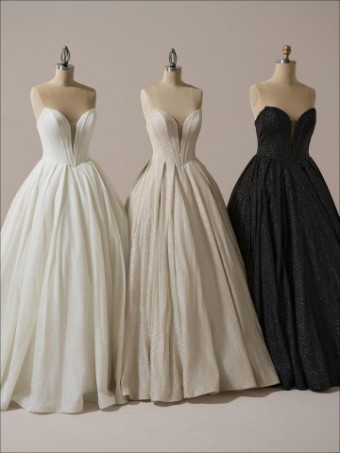 Maggie Sottero DERRICK ROYALE (23MS723A03 - Plunge Neckline) DERRICK ROYALE (23MS723A03 - Plunge Neckline) #4 default Ivory thumbnail