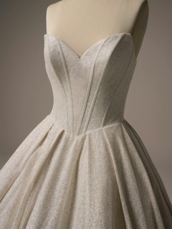 Maggie Sottero DERRICK ROYALE (23MS723A03 - Plunge Neckline) DERRICK ROYALE (23MS723A03 - Plunge Neckline) #3 Ivory thumbnail