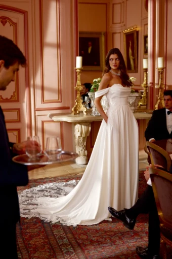 Justin Alexander Julianna 88407 Julianna 88407 #0 default Ivory thumbnail