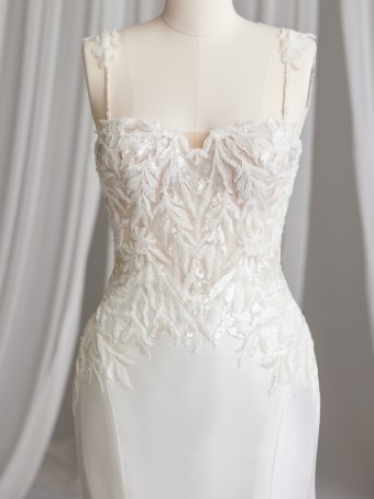 Maggie Sottero PAULINE PAULINE #6 Ivory thumbnail