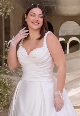 Julietta by Morilee Amelia Wedding Dress Style 3471 Amelia Wedding Dress Style 3471 #1 Ivory thumbnail