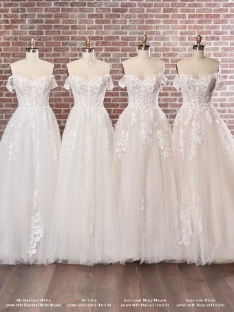 Maggie Sottero HARLEM 22MT513 Plain tulle Discontinued 1/10/26 HARLEM 22MT513 Plain tulle Discontinued 1/10/26 #3 Ivory thumbnail