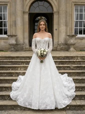Danielle Couture Xanthe DC1056 DC1056 #1 Ivory thumbnail
