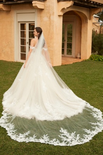 Sophia Tolli Rebekah  Ivory/champagne Y12248 #1 thumbnail