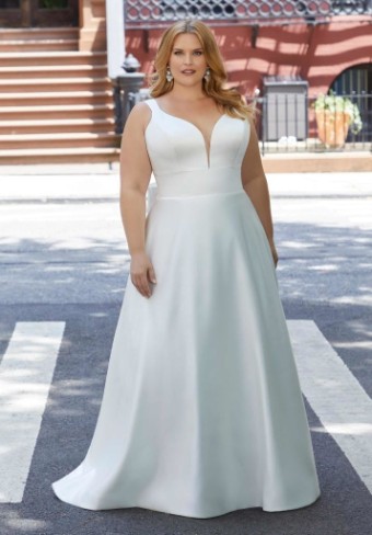 Julietta by Morilee Harlow 3374 3374 Mori lee #0 default Ivory thumbnail