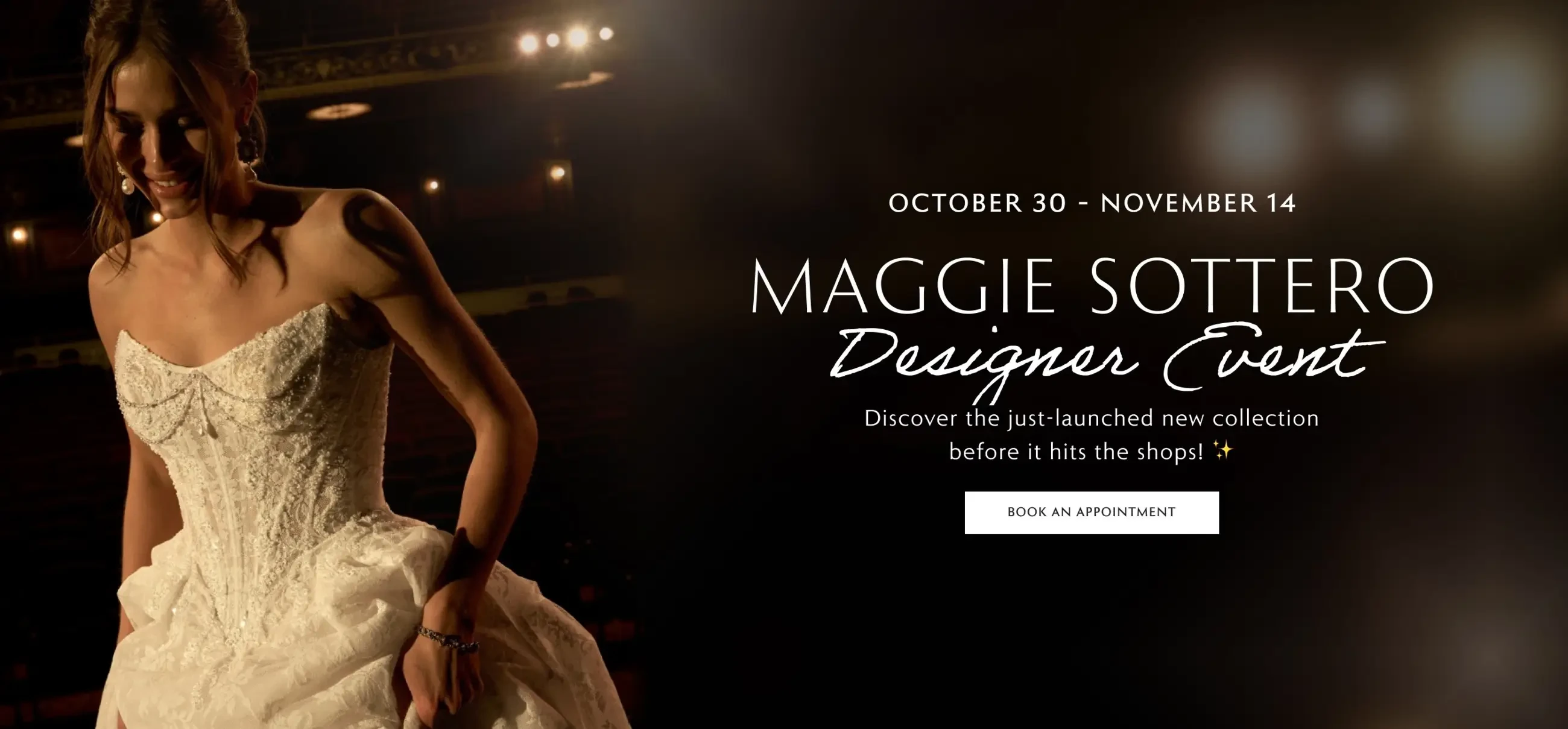 Maggie Sottero Banner for Desktop